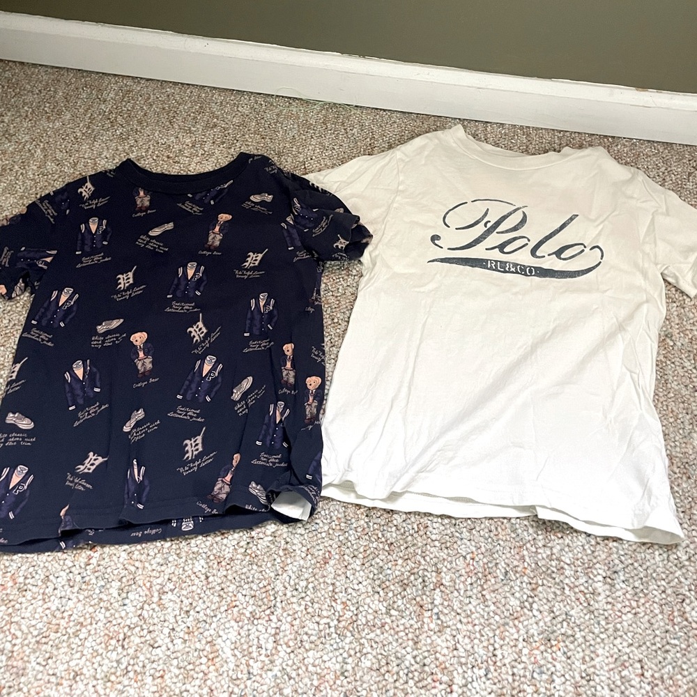 Two Polo Tshirts Size 5